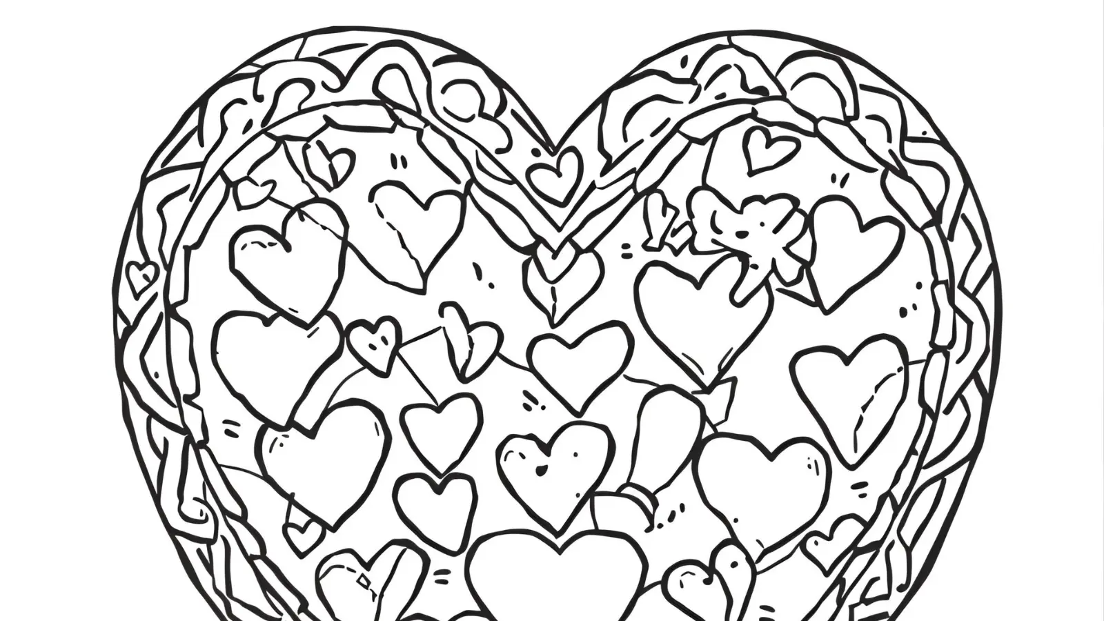 valentines coloring pages