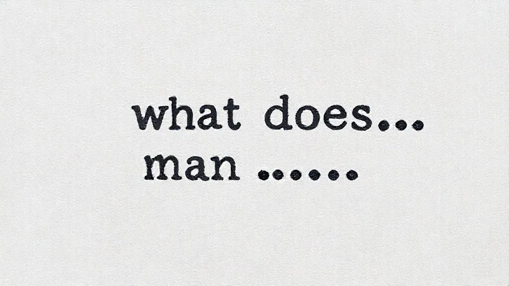 what does ... mean in text