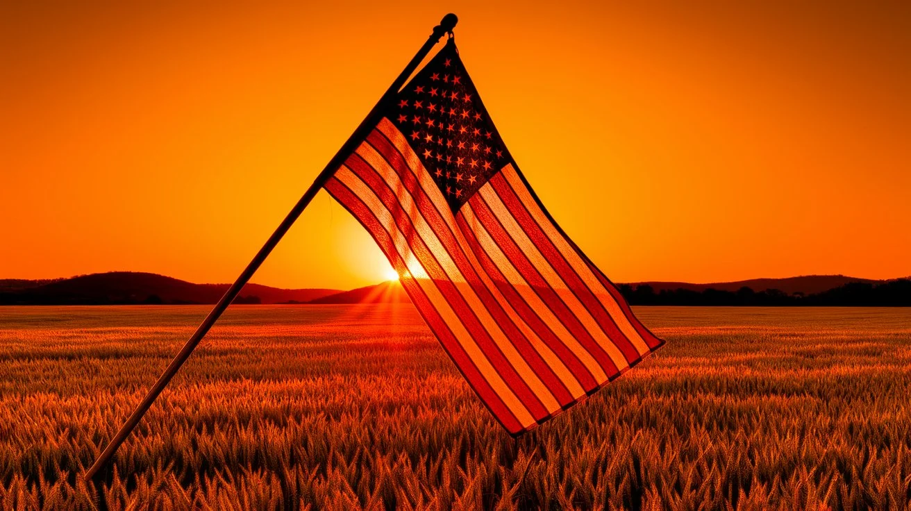 what does an upside down american flag mean