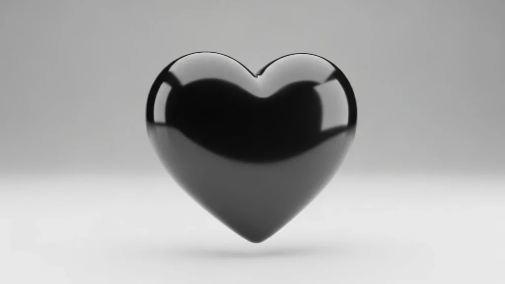 Black Heart Emoji Meaning