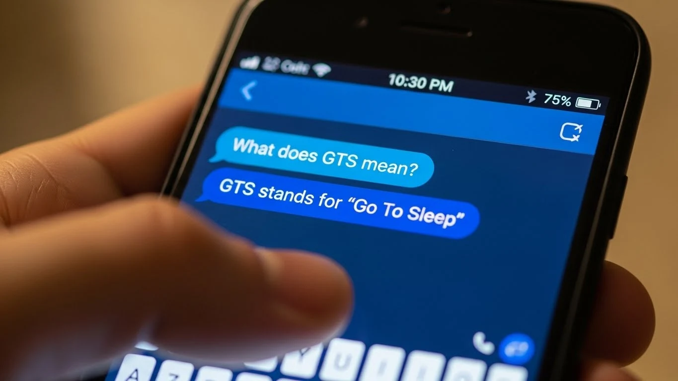 GTS meaning in text
