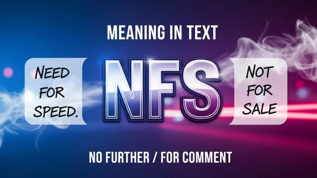 NFS Meaning in Text
