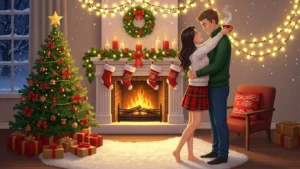 christmas captions for couples
