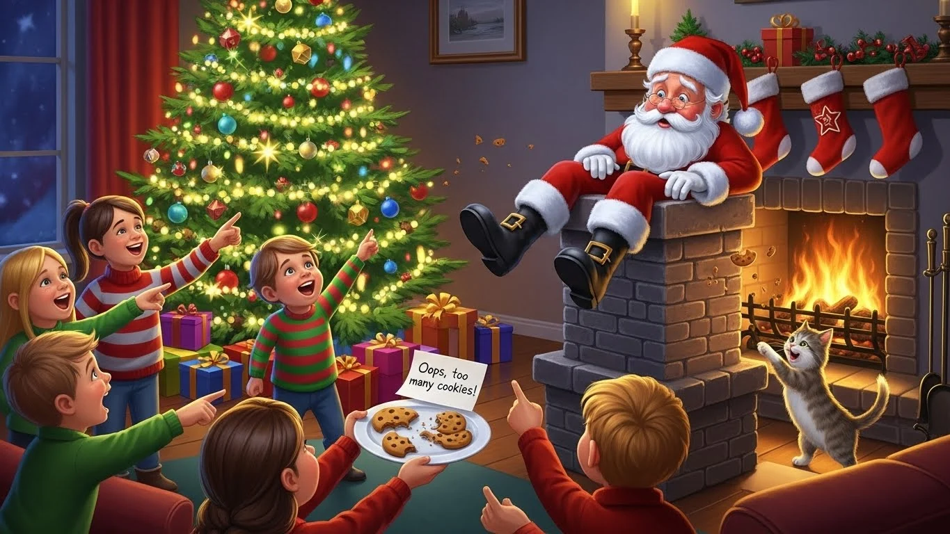 funny christmas captions