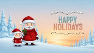 short christmas captions