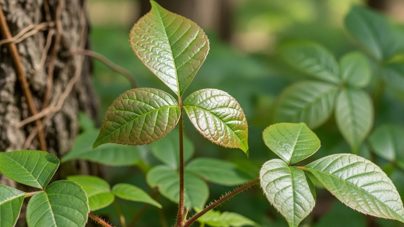 what does poison ivy look like